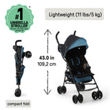 3Dmini Convenience Stroller - Dusty Blue