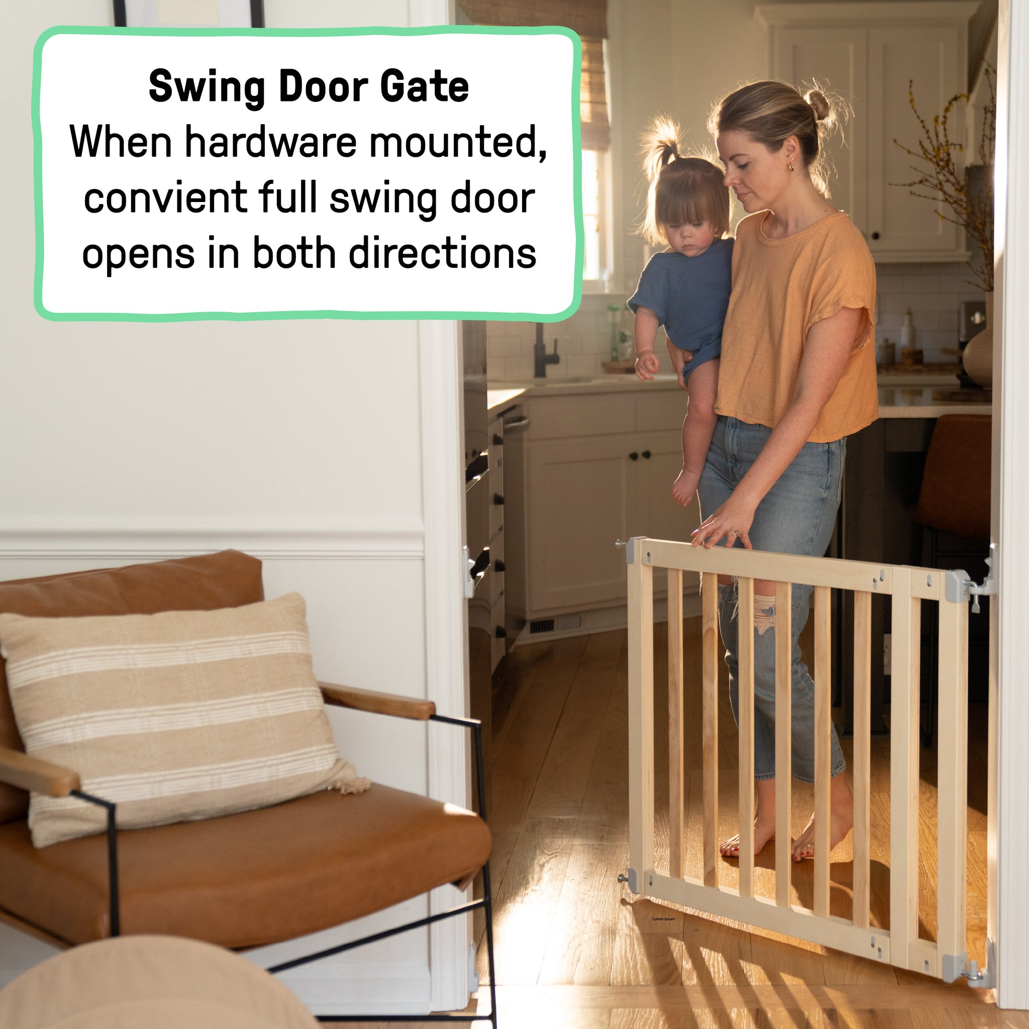 The Doorway 36S Series Custom Collection Pet and Baby Gate