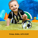 Grippin' Goals Rattle Ball - Black & White