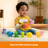 Bright Starts Cubes & Cuties 18-Piece Gift Set - Multicolor