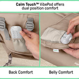 Ingenuity Nestle Vibrating Rocker, Toy Bar & Travel Bag - Mocha