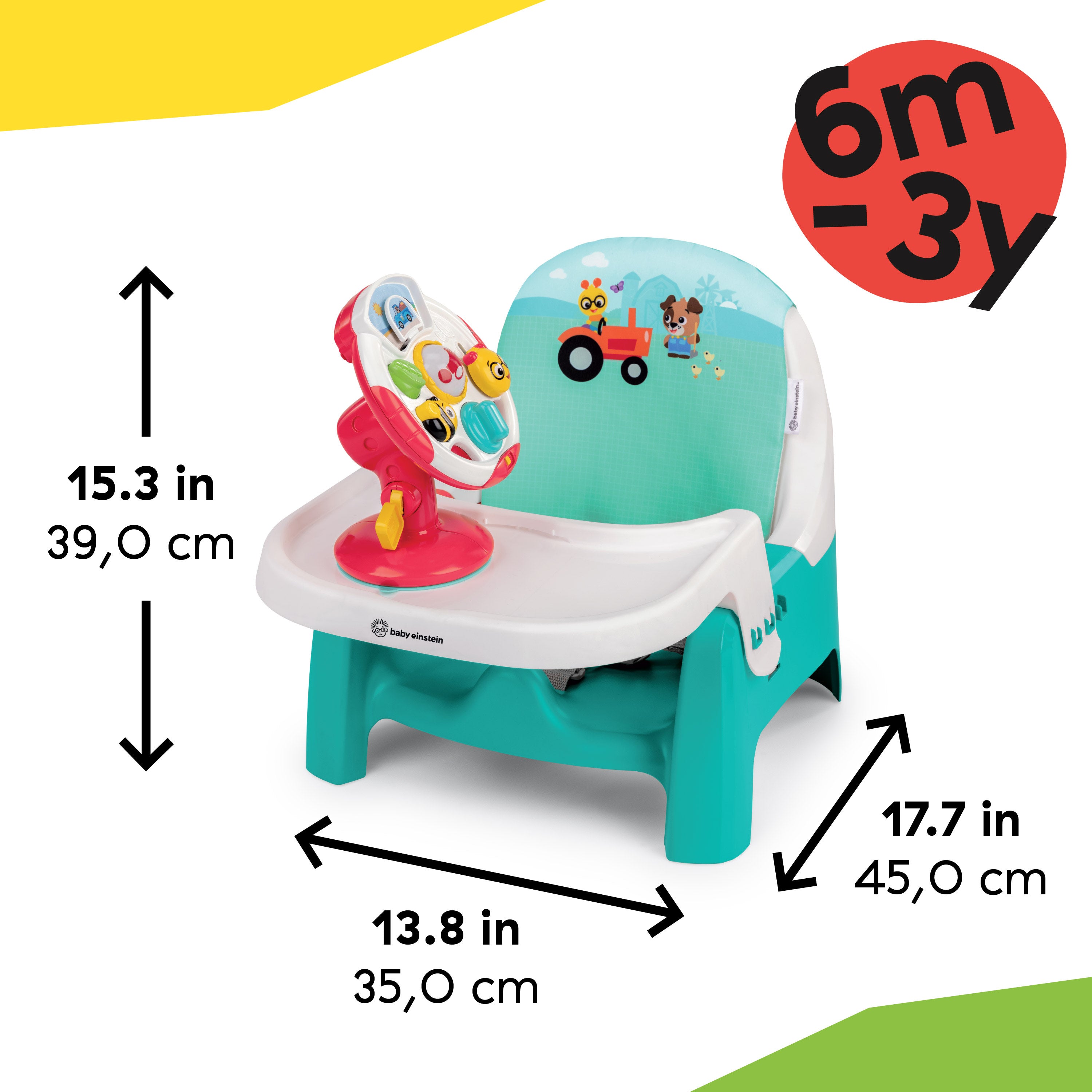 Product dimensions and size for height and width