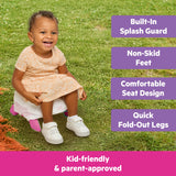 Disney Minnie Mouse 2-in-1 My Travel Potty by Bright Starts, Pink