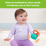 Bright Starts Babys First Workout 5-Piece Gift Set, Baby Rattle & Teether Toys, Unisex, 3M+
