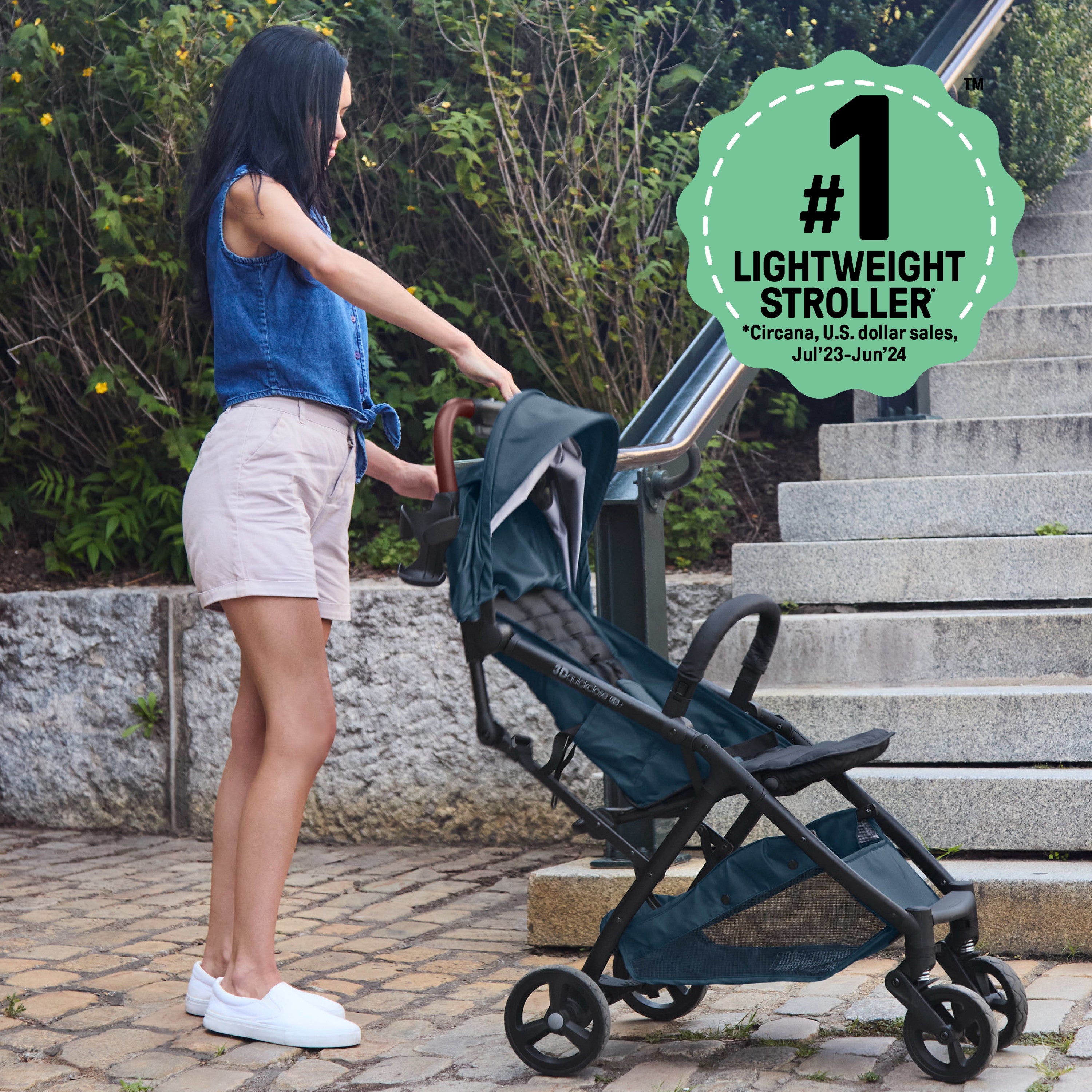 baby lightweight stroller Ingenuity 3Dquickclose CS+ Compact Fold Stroller
