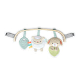 Ingenuity Soothing Essentials Wood Carrier Toy Bar - For Ages 0-12 Months, Unisex