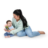Bright Starts My First Remote Interactive Baby Toy, Light-Up Pretend TV Remote with 50+ Songs Sounds & Melodies, Unisex, 3M+