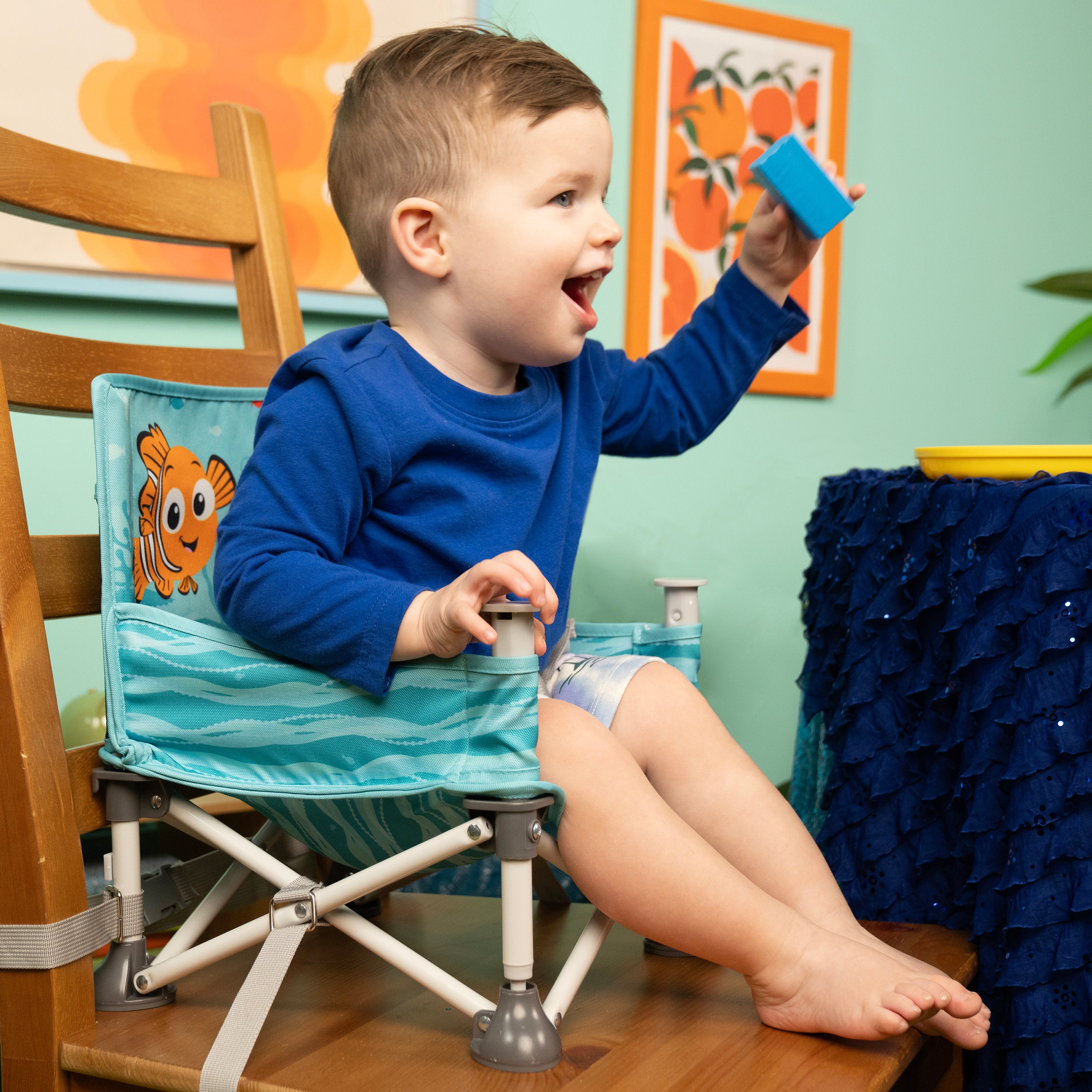 finding nemo car seat and stroller Bright Starts Disney FINDING NEMO Pop N Sit Portable Booster Seat – Kids2, LLC