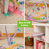 Bright Starts Wild Wiggles Sweet Safari FoldAway Activity Gym