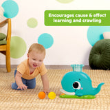 Bright Starts Silly Spout Whale Popper Toy for 6 Months and Up