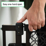 The Doorway 42W Series Pet and Baby Gate, Openings 28"- 42" Wide, 30" Tall - Espresso