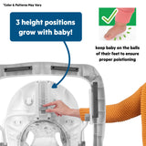 Ford Bronco 4-in-1 Blue Grey Baby Activity Walker with 4 Ways to Play (Area 51 color)