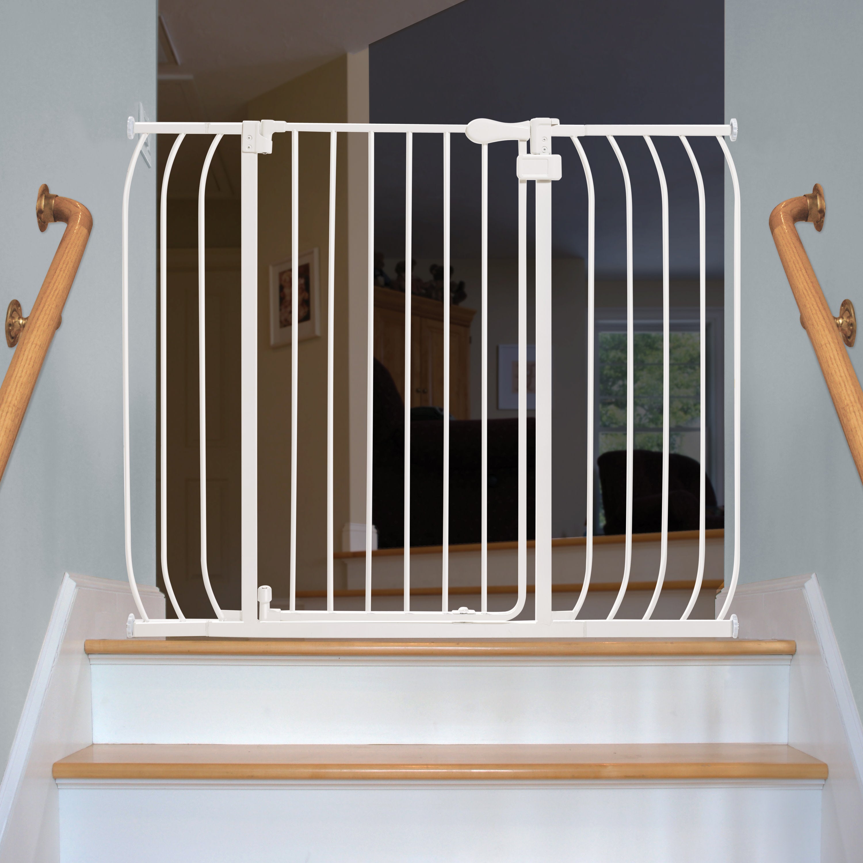 summer infant multi use deco extra tall walk thru gate Multi-Use Extra Tall Walk-Thru Pet and Baby Gate, Openings 29"-48" Wide, 36" Tall