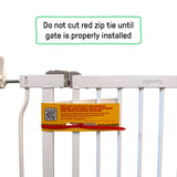 The Doorway 42W Series Pet and Baby Gate, Openings 28"- 42" Wide, 30" Tall - Espresso