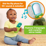 Bright Starts Morning Routine 2-Piece Gift Set with Teether Toy, Unisex, 3 Months+