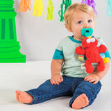 Sesame Street Cozy Coo Soothing BPA-Free Pacifier with Plush Toy, Elmo