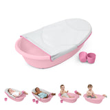 Ingenuity Room to Soak 4-in-1 Baby Tub, 4 Stages of Use, OM+ - Pink