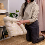 Ingenuity Every Season Plush Lambswool Baby Play Gym - Natural