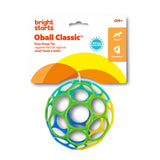 Oball Easy Grasp Classic Ball Infant Toy in Blue/Green, 4"