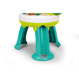 Bright Starts Giggly Gator Pop Activity Table, 45+ Sounds, Melodies & Lights, Spinning Ball Drop, Unisex, 6M+