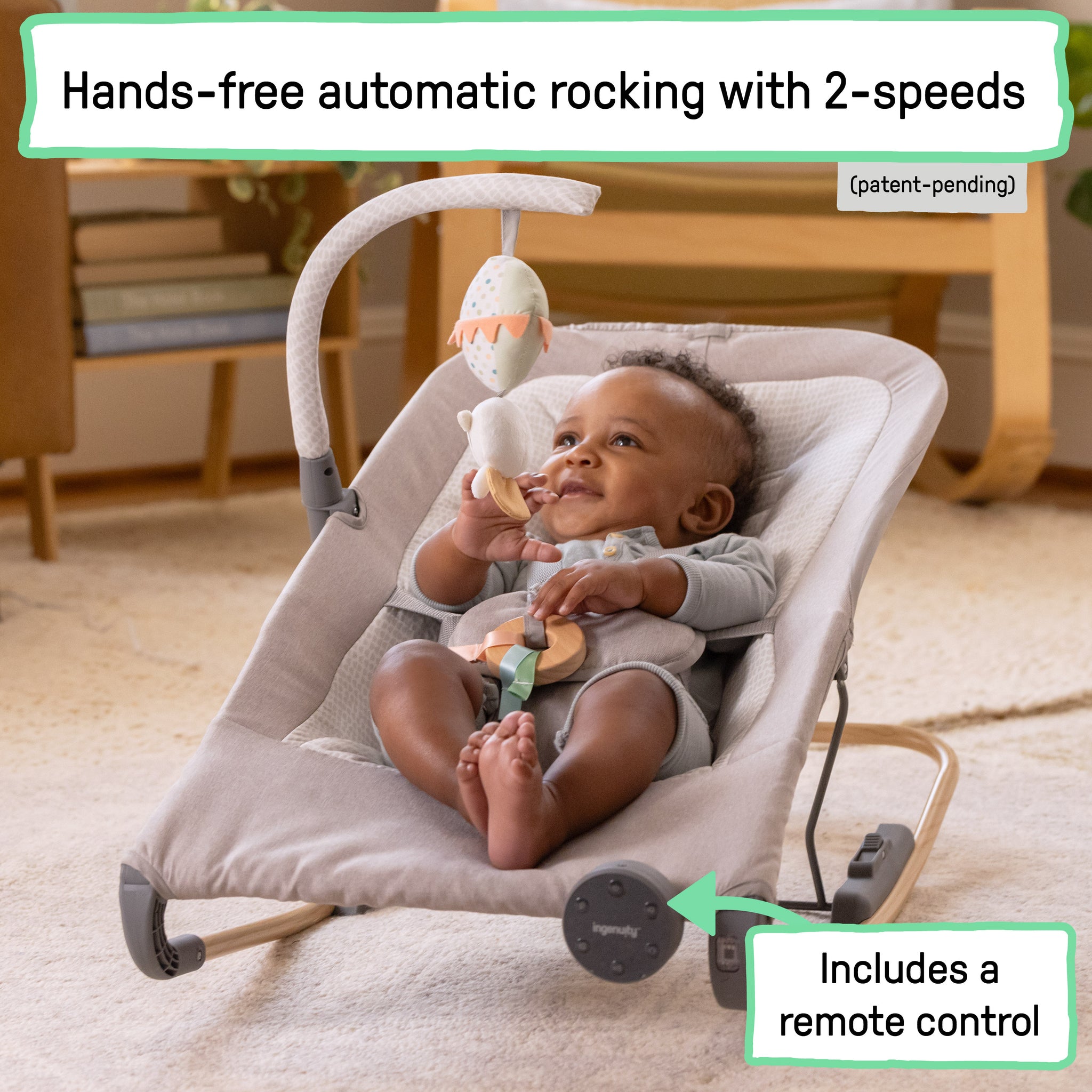 Infant Baby Bouncer And Rocker Automatic Rocking Chair Is Rocker