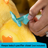 Baby Einstein Sea Dreams Seahorse Plush Soother Toy, with Music and Lights - Yellow