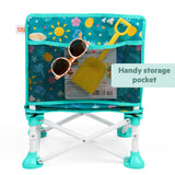 Bright Starts Disney Stitch Pop 'N Sit Portable Booster - Blue