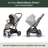 Ingenuity 3DSuite Carseat Adapter for 3DSuite Modular Stroller, Easy Install, Travel System Compatible