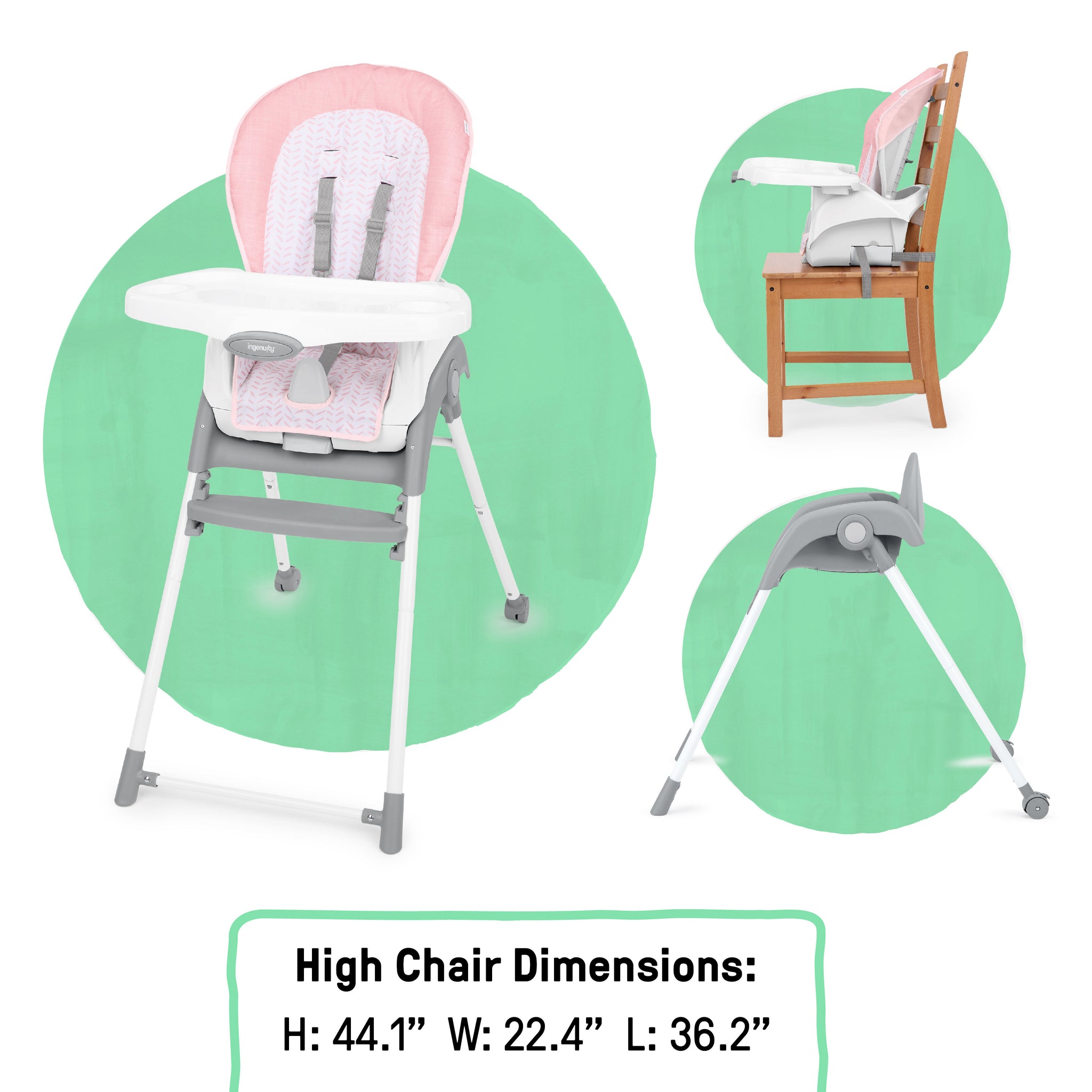 Sun Valley Baby High Chair Compact Upseat Baby Chair Sun Valley