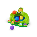 Bright Starts Poppin' Ball Frog Ball Play Toy