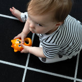 Baby Einstein Teethe & Wobble Tiger Teether Toy, Ages 3+ months