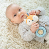 Ingenuity Kitt Ring Rattle for Baby, Plant-Based Materials