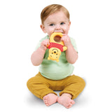 Disney Winnie the Pooh Natural Rubber Teether Toy by Bright Starts, Unisex, Ages 3 Months & Up