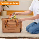 Oball Easy Grasp Rollin' Rainstick Rattle Cause & Effect Infant Toy, 6"