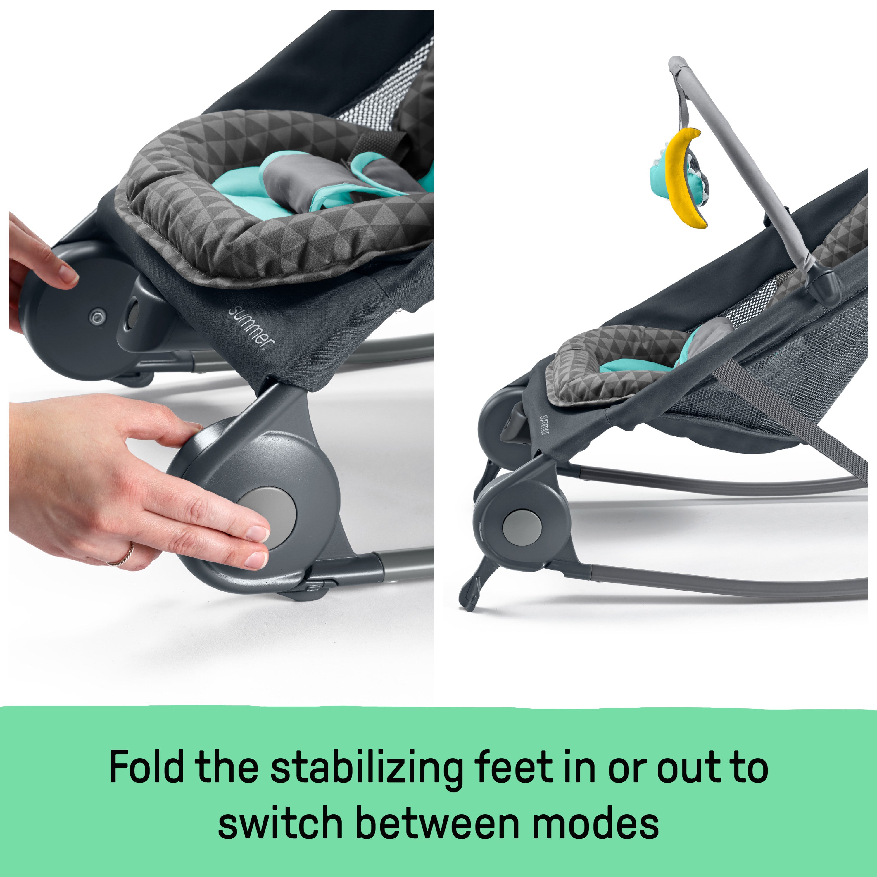 summer infant 2-in-1 bouncer & rocker duo 2-in-1 Bouncer & Rocker Duo