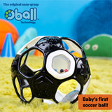 Grippin' Goals Rattle Ball - Black & White