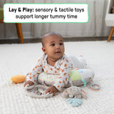 Ingenuity Cozy Prop Sylvi Tummy Time Pillow - Plush Bunny