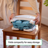 Ingenuity Deluxe Comfort Folding Baby Booster - Teal