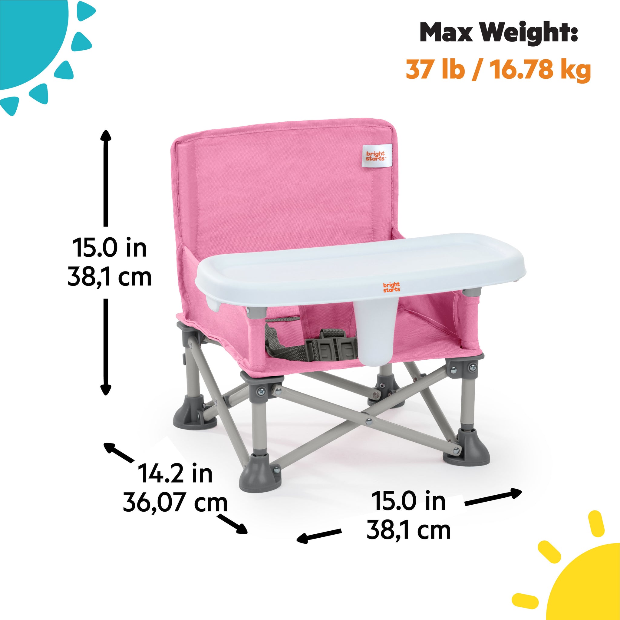 Pop N Sit Portable Booster Seat – Kids2, LLC Pop N Sit Portable Booster Seat – Kids2, LLC