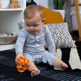 Baby Einstein Teethe & Wobble Tiger Teether Toy, Ages 3+ months