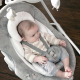 Ingenuity InLighten Baby Swing with Cool Mesh Fabric, Vibrations & Lights, Braden