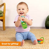 Bright Starts Morning Routine 2-Piece Gift Set with Teether Toy, Unisex, 3 Months+
