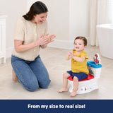 Marvel Spidey and His Amazing Friends 2-in-1 My Travel Potty by Bright Starts, Red and Blue - Spidey