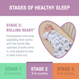 SwaddleMe by Ingenuity Stages of Sleep Gift Set, 3-Piece Swaddle & Sleep Sack Set  Bears