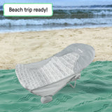 Foldaway 2-Position Bather - Gray