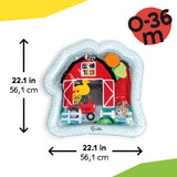Baby Einstein Farm Explorers Cal's Sensory Barn Tummy Time Water Mat, Ages 0-36 Months