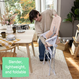 Sun Valley Compact Folding High Chair - Pink