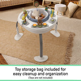 Ingenuity Chambray 2-in-1 Baby Jumper and Activity Center, Ages 6 -24+ Months