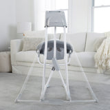 Ingenuity InLighten Baby Swing with Cool Mesh Fabric, Vibrations & Lights, Braden