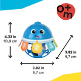 Baby Einstein Opus Jingle & Shake Rattle Toy for Baby, Easy Grasp, Ages 0+ Months